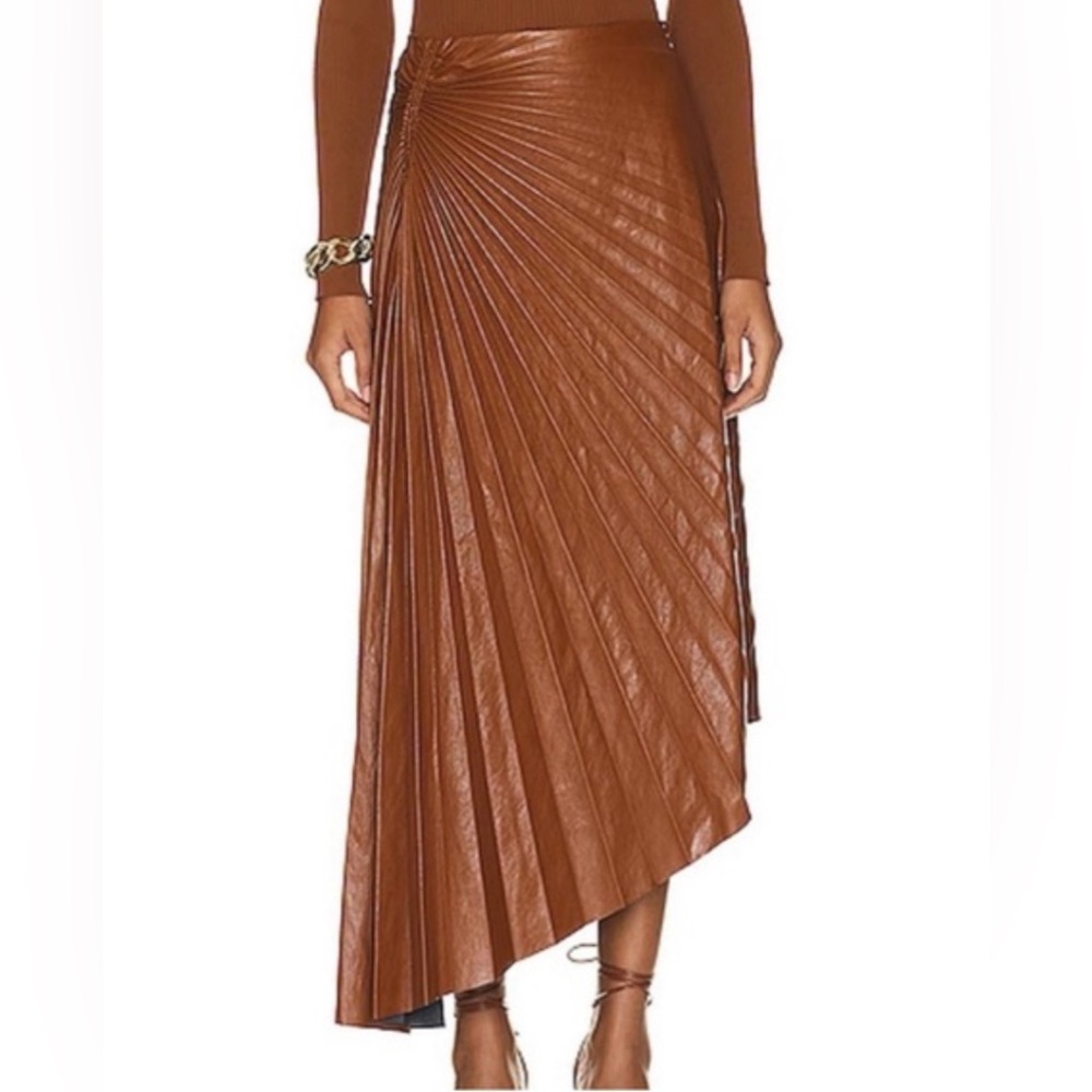 New A.L.C. Vegan leather skirt size 10